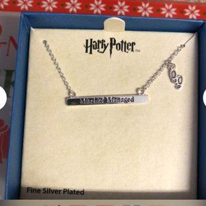 Harry Potter Mischief Managed Necklace